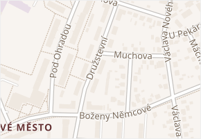 Družstevní v obci Rokycany - mapa ulice