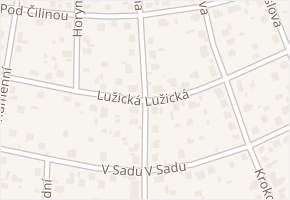 Libušina v obci Rokycany - mapa ulice