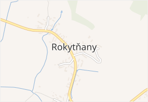 Dolní Rokytňany v obci Rokytňany - mapa části obce
