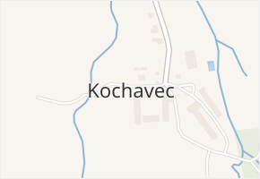 Kochavec v obci Rokytnice - mapa části obce