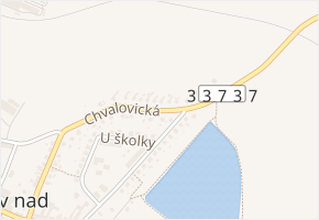 Chvalovická v obci Ronov nad Doubravou - mapa ulice
