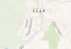 V Cihelně v obci Rosice - mapa ulice