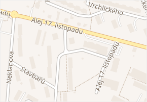 Bořivojova v obci Roudnice nad Labem - mapa ulice