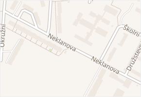 Neklanova v obci Roudnice nad Labem - mapa ulice
