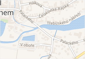 Palackého v obci Rožmitál pod Třemšínem - mapa ulice