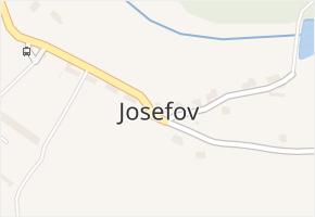 Josefov v obci Rožná - mapa části obce