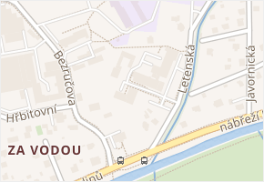 Letenská v obci Rožnov pod Radhoštěm - mapa ulice