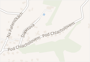 Pod Chlacholovem v obci Rožnov pod Radhoštěm - mapa ulice