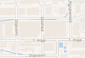 Sklářská v obci Rožnov pod Radhoštěm - mapa ulice