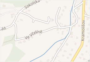 Ve Včelíně v obci Rožnov pod Radhoštěm - mapa ulice