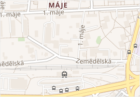 Zemědělská v obci Rožnov pod Radhoštěm - mapa ulice