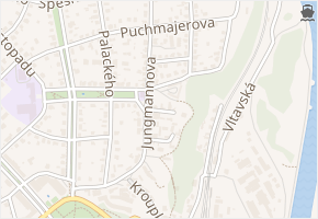 Vošahlíkova v obci Roztoky - mapa ulice