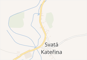Svatá Kateřina v obci Rozvadov - mapa části obce