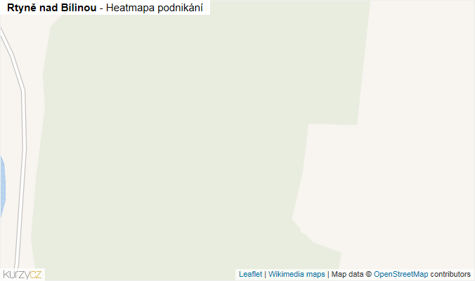 Mapa Rtyně nad Bílinou - Firmy v obci.