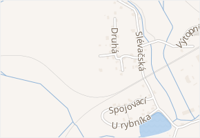 Druhá v obci Rumburk - mapa ulice