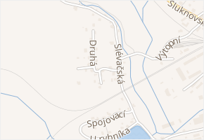 Hluboká v obci Rumburk - mapa ulice