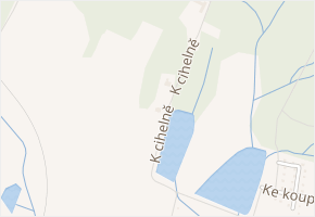 K cihelně v obci Rumburk - mapa ulice