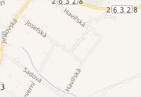 Osadní v obci Rumburk - mapa ulice