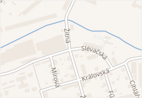 Slévačská v obci Rumburk - mapa ulice