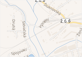 Výtopní v obci Rumburk - mapa ulice