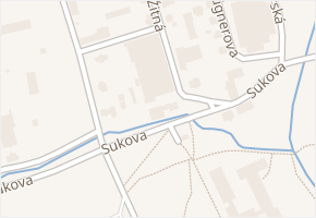 Žitná v obci Rumburk - mapa ulice