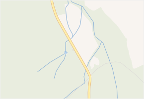 Mostek v obci Rybník - mapa části obce