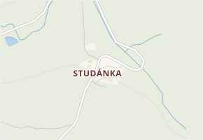 Letovisko-Studánka v obci Rychnov nad Kněžnou - mapa ulice
