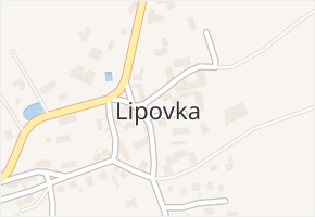 Lipovka v obci Rychnov nad Kněžnou - mapa části obce
