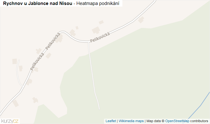Mapa Rychnov u Jablonce nad Nisou - Firmy v obci.