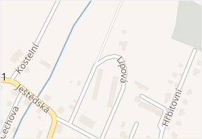 Lipová v obci Rychnov u Jablonce nad Nisou - mapa ulice