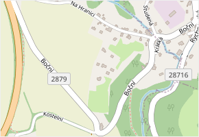Na Kopci v obci Rychnov u Jablonce nad Nisou - mapa ulice