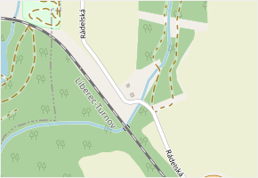 Rádelská v obci Rychnov u Jablonce nad Nisou - mapa ulice