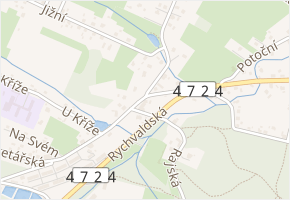 Eden v obci Rychvald - mapa ulice