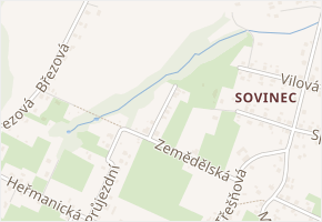 Na Konci v obci Rychvald - mapa ulice
