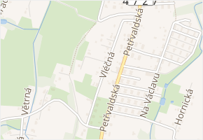 Vléčná v obci Rychvald - mapa ulice