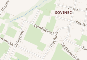 Zemědělská v obci Rychvald - mapa ulice
