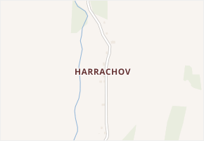 Harrachov v obci Rýmařov - mapa části obce
