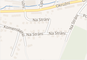 Na Stráni v obci Rýmařov - mapa ulice