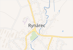 Rynárec v obci Rynárec - mapa části obce