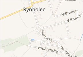 nám. 1. máje v obci Rynholec - mapa ulice