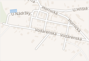 Vodárenská v obci Rynholec - mapa ulice