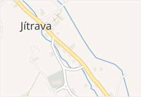Jítrava v obci Rynoltice - mapa části obce