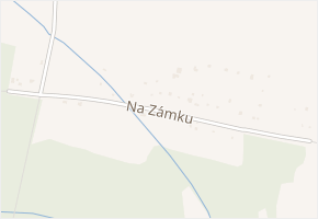 Na Zámku v obci Sadská - mapa ulice