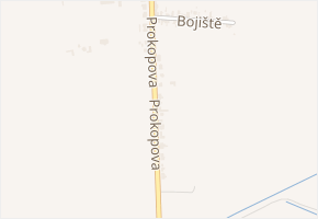 Prokopova v obci Sadská - mapa ulice
