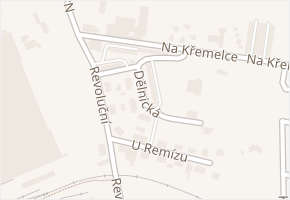 Dělnická v obci Sázava - mapa ulice