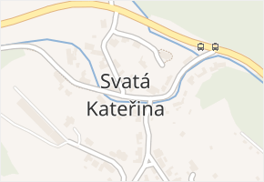 Svatá Kateřina v obci Šebrov-Kateřina - mapa části obce
