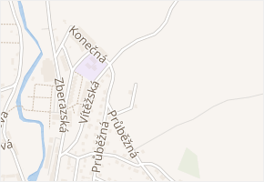 Na Morávce v obci Sedlčany - mapa ulice