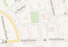 Na Severním sídlišti v obci Sedlčany - mapa ulice