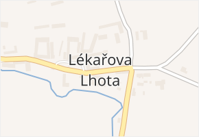 Lékařova Lhota v obci Sedlec - mapa části obce