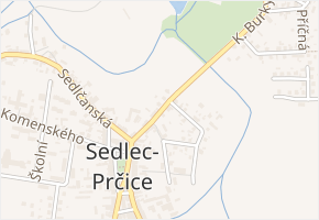 Revoluční v obci Sedlec-Prčice - mapa ulice